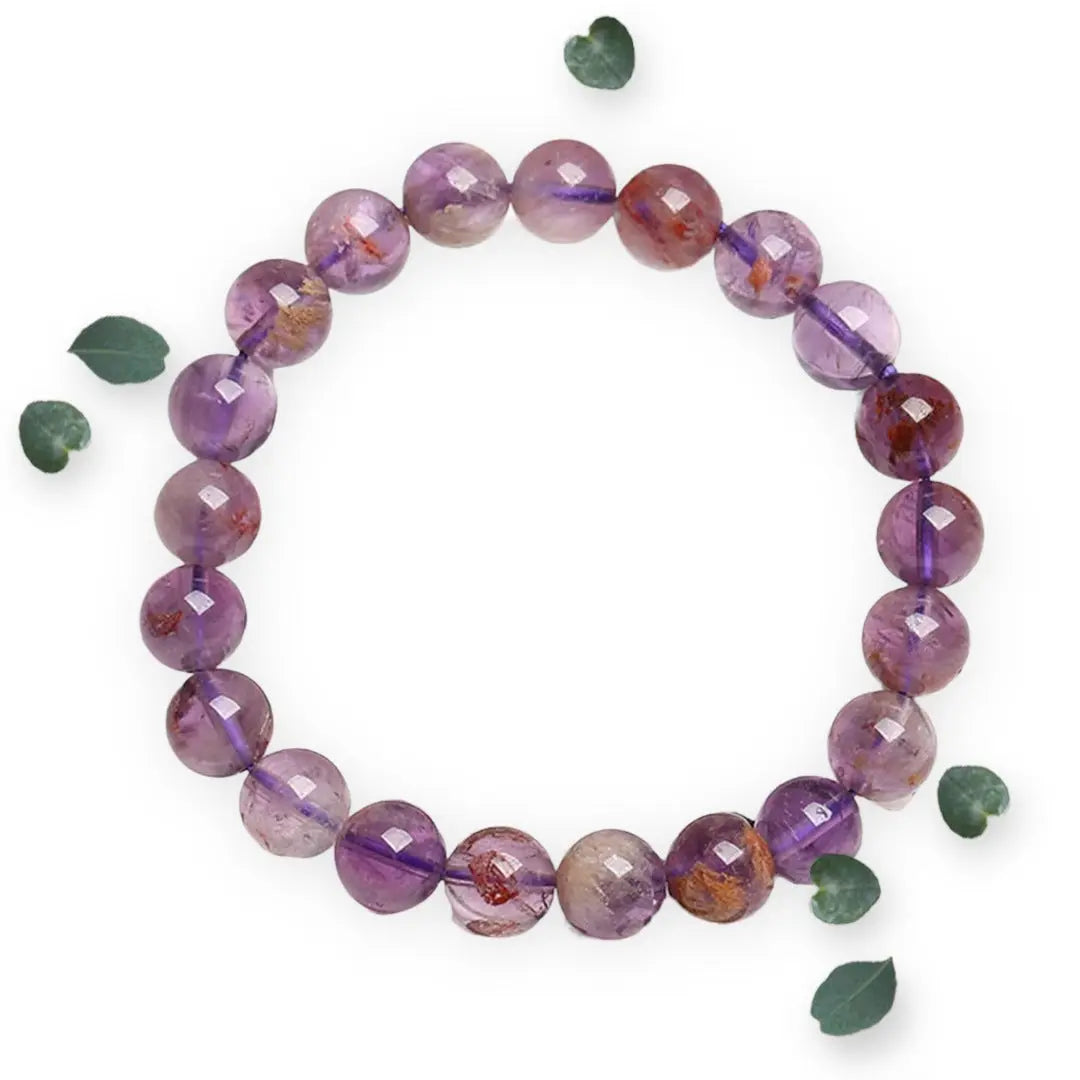 Phantom Amethyst Stone Bracelet Makuwa Swim Wear