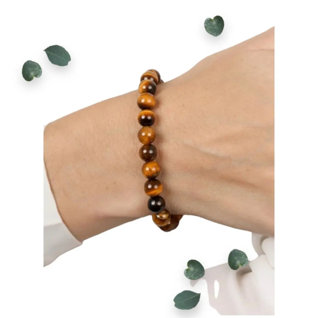Tiger Eye Stone Bracelet Makuwa Swim Wear