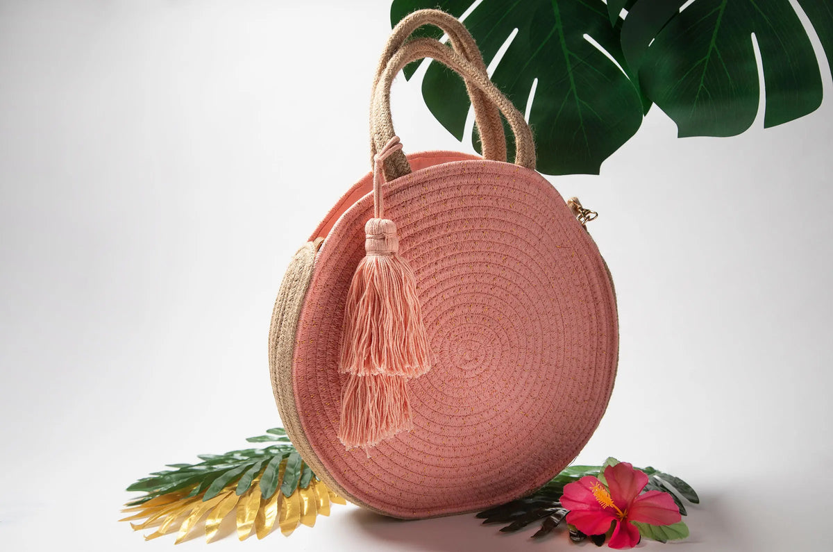 Summer Woven Ata Rattan Bag - Makuwa Swim Wear