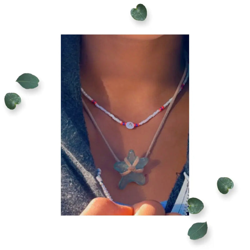 Amani’s Collection Beaded Necklace Custom Makuwa Swim Wear