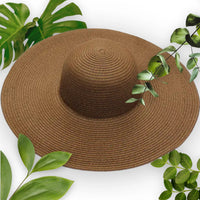 Board Brim  Women Fordable Straw Hat Outdoor Research