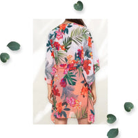 La Blanca Tropical Flowers Cover Up Dress La Blanca