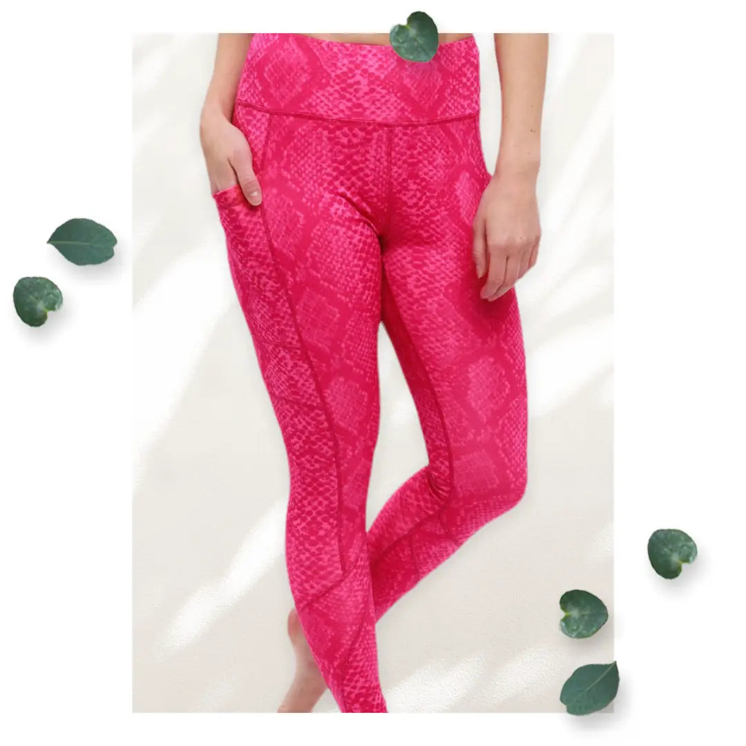 Fitckics Women's Electric  Jungle  Leggins Makuwa Swim Wear