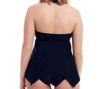 CG Black Handkerchief Tankini Top Cover Girl