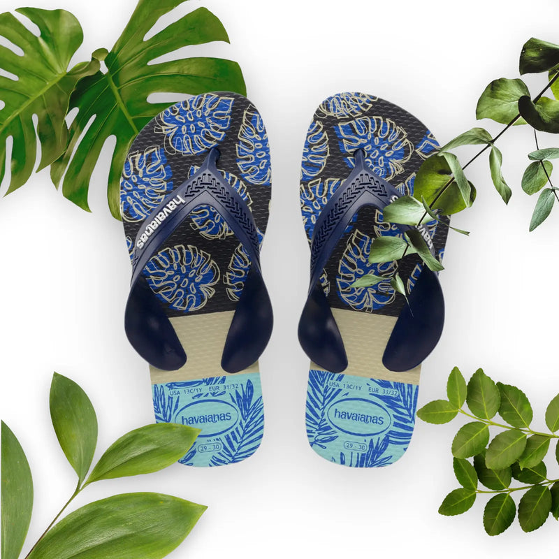 Toddlers HAVAIANAS Graphite Blue ' Flip Flop Havaianas