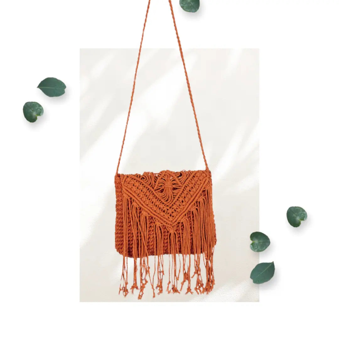 Red Sand - CROCHET CROSSBODY Makuwa Swim Wear