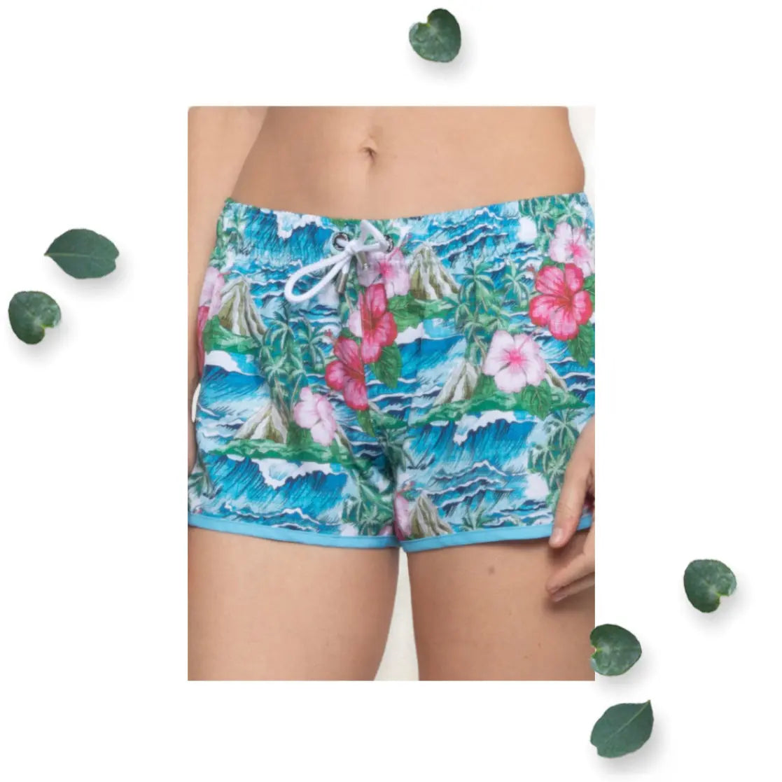 Franks Women’s Volcano Oahu Swim Shorts Makuwa Swim Wear LLC