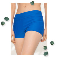 Women’s Blue Swim Shorts Makuwa Swim Wear LLC