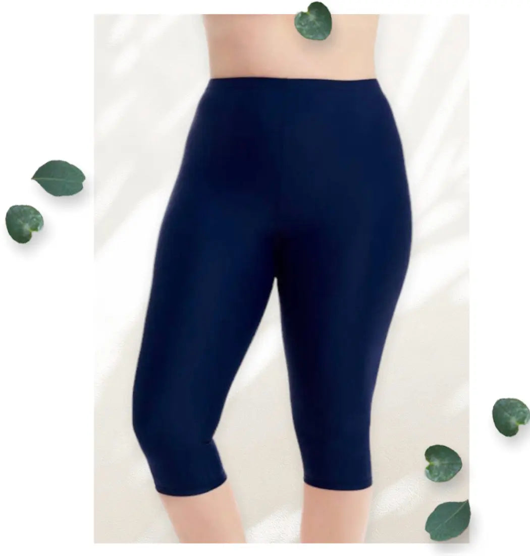 CG Women’s Navy Cover women Capri Swim  Pants Cover Girl