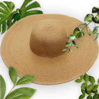 Board Brim  Women Fordable Straw Hat Outdoor Research