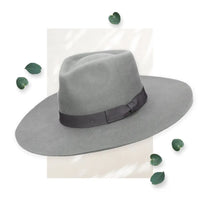 SDH Julian - Felt Stiff Fedora W/ Grosgrain Band Hat WearMSW