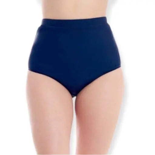 CG Women’s Navy Women High Waist Bikini Bottoms Cover Girl