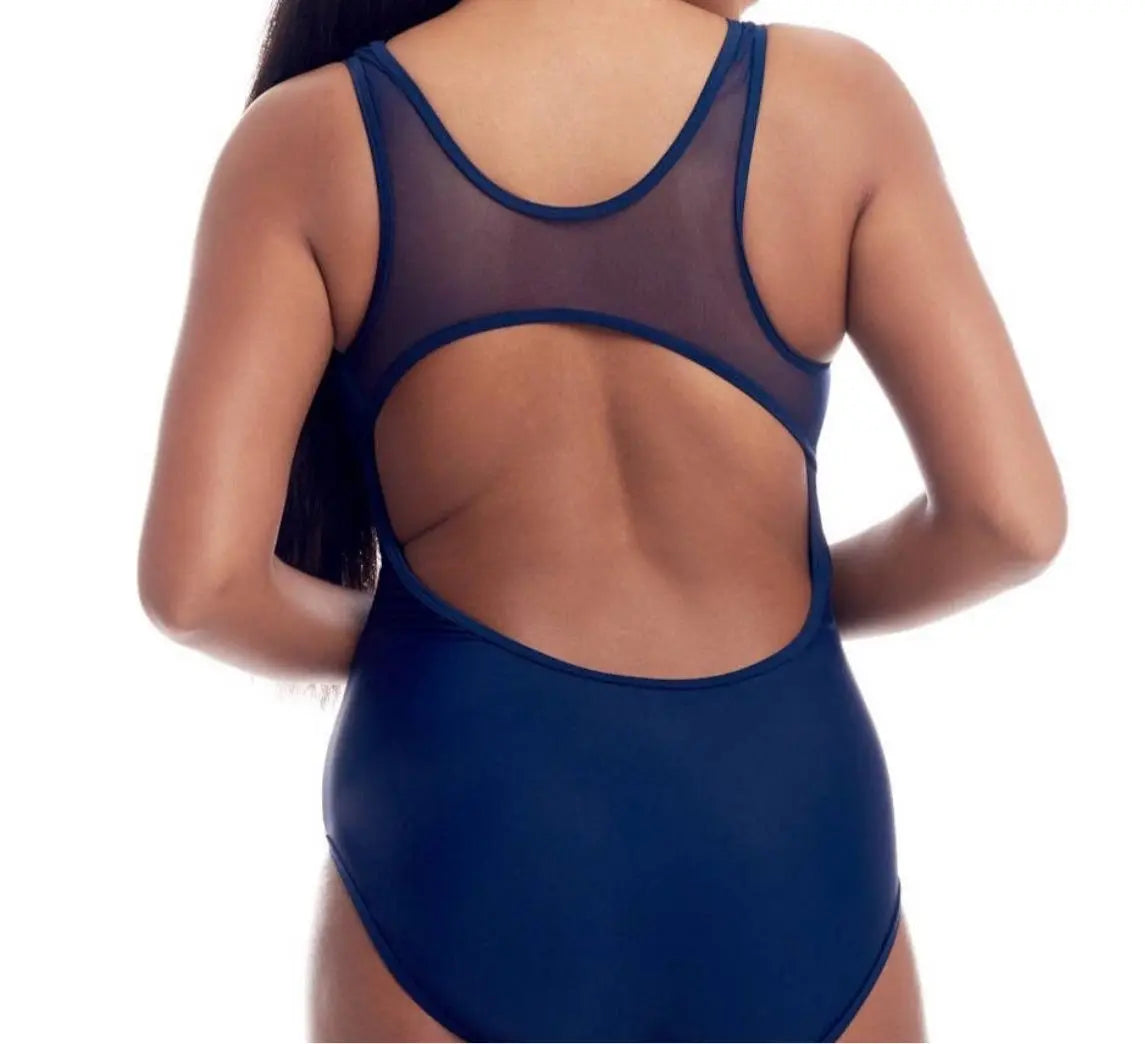 CG Sporty Navy One Piece Swimsuit WearMSW