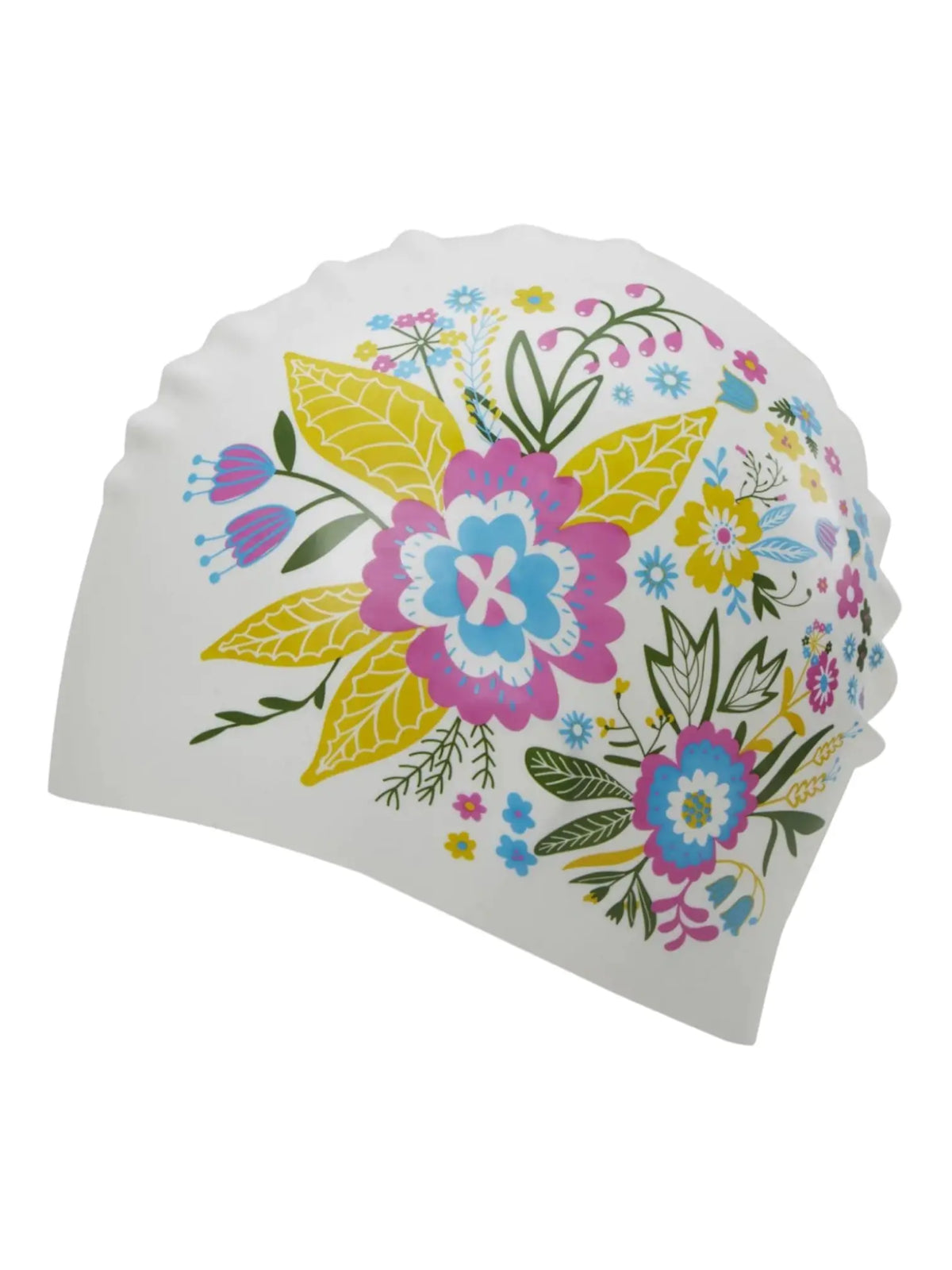 Sporti  Garden Long Hair Silicone Swim Cap Sporti