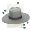 SDH Julian - Felt Stiff Fedora W/ Grosgrain Band Hat WearMSW