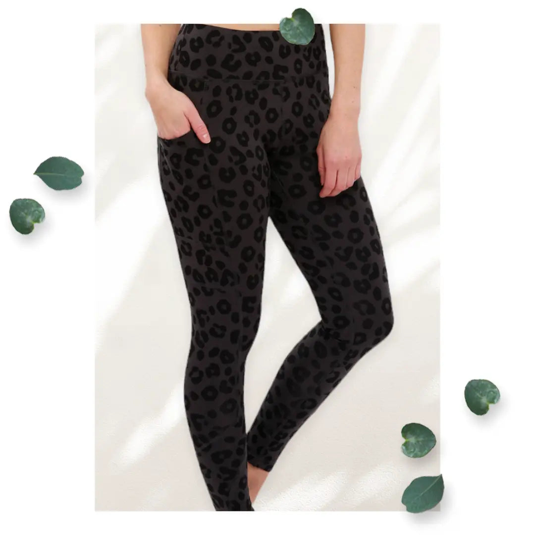 Fitckics Women's Electric  Jungle  Leggins Makuwa Swim Wear