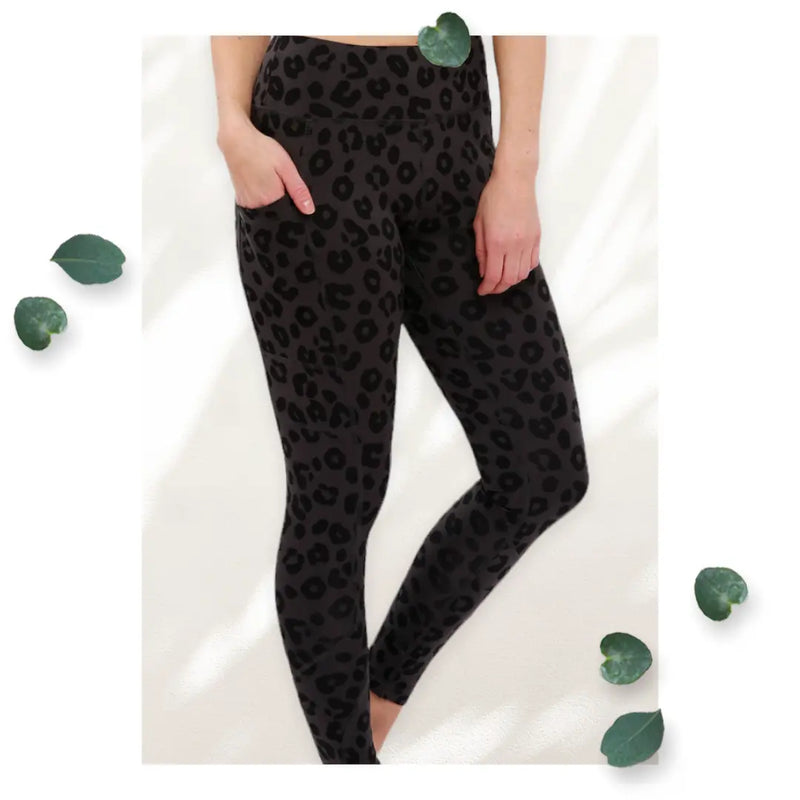 Fitckics Women's Electric  Jungle  Leggins Makuwa Swim Wear