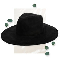 SDH Pioneer Cut & Sew Faux Suede Fedora Hat WearMSW
