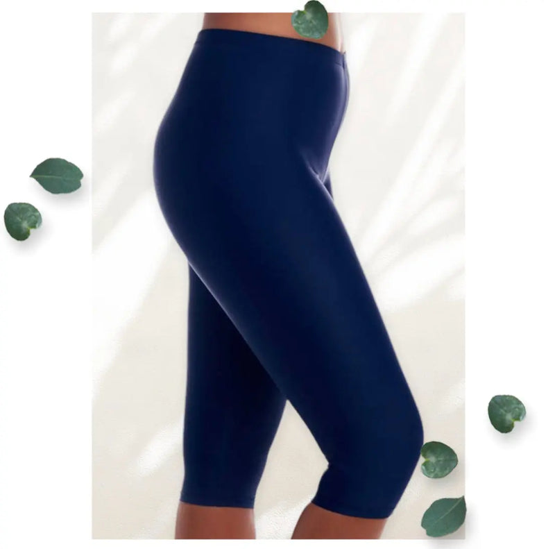 CG Women’s Navy Cover women Capri Swim  Pants Cover Girl