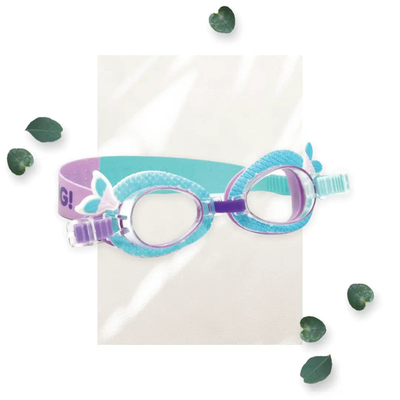 Mermazing Kids Swimming Goggles Juice Box