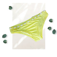 Women’s Yellow Shells Bikini Bottom WearMSW