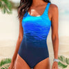 Fitness Push Up Cross One-piece Beach Bathing Suit Makuwa Swim Wear