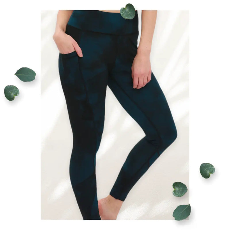 Fitckics Women's Electric  Jungle  Leggins Makuwa Swim Wear